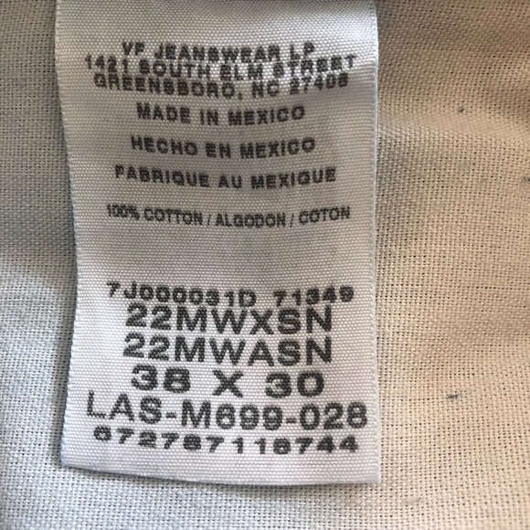 Men’s Twenty X jeans.  Size 38 x 30.  Like new - Picture 2 of 2